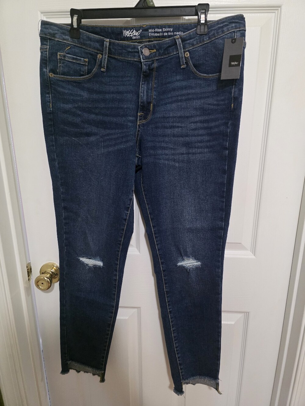 Missimo Mid-Rise Skinny Women’s Jeans - Dark Blue NEW